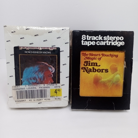 Charlie Rich + Jim Nabors 8-Track Cartridge Tape Lot Tested - Picture 5 of 5